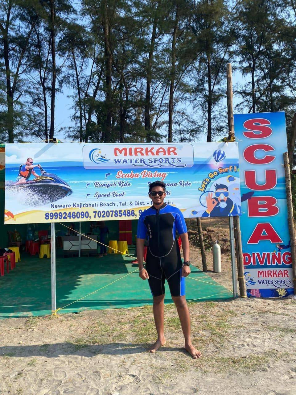 Scuba Diving in Mirkar Water Sports